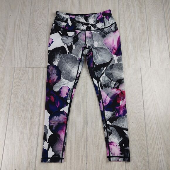 Calia By Carrie Underwood Leggings Womens Small‎ Floral Gym Workout Run Active - Picture 1 of 7